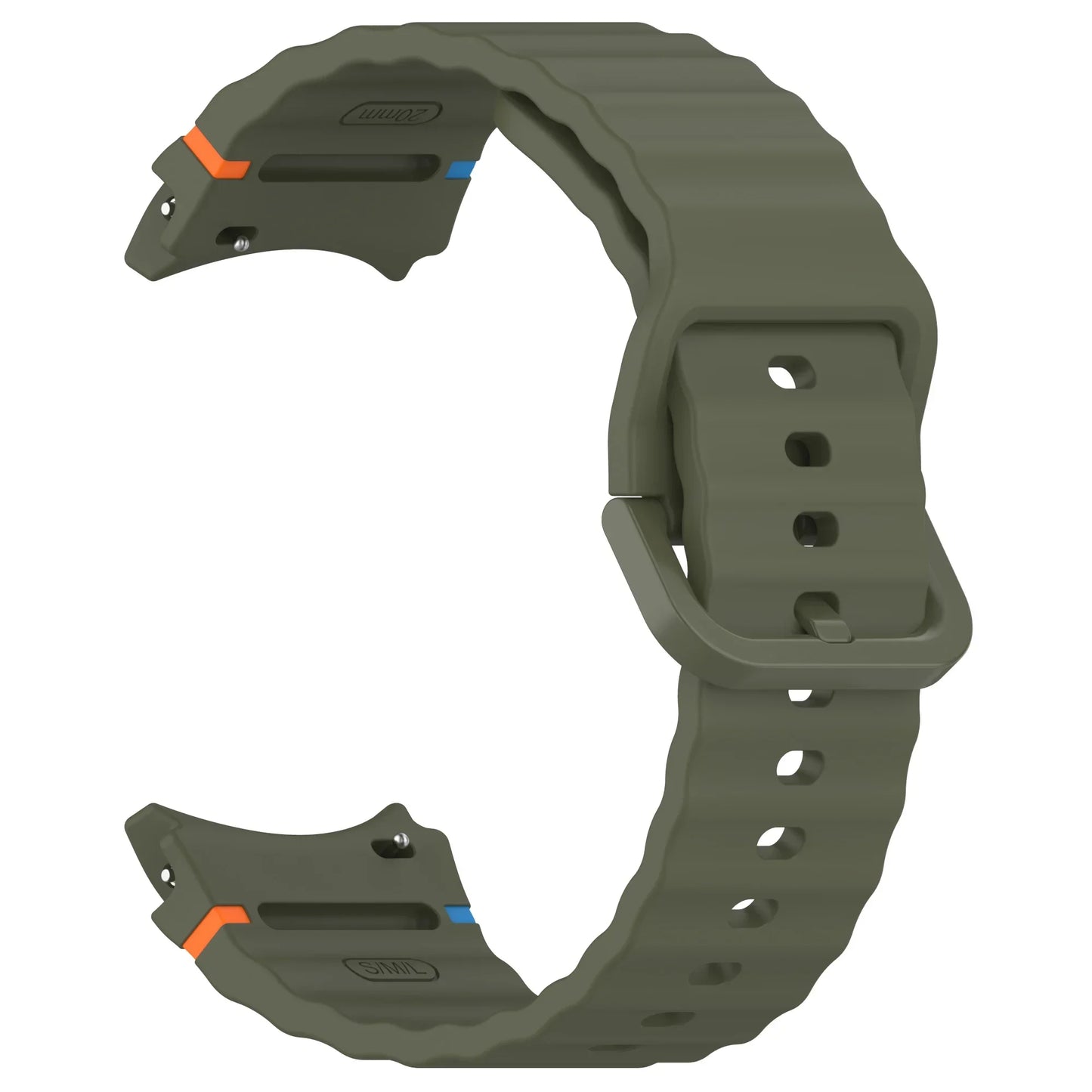 Original Band for Samsung Galaxy watch 7/FE/5 Pro/6/4 classic 44mm 40mm Silicone sport belt bracelet correa Galaxy watch 7 Strap