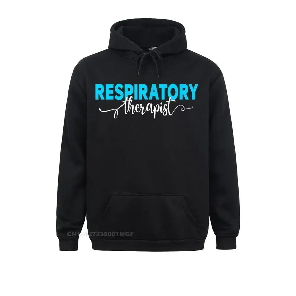 Cosie Respiratory Therapist Therapy Blue White Design RT Women Sweatshirts Fashionable Summer Fall Hoodies Sportswears