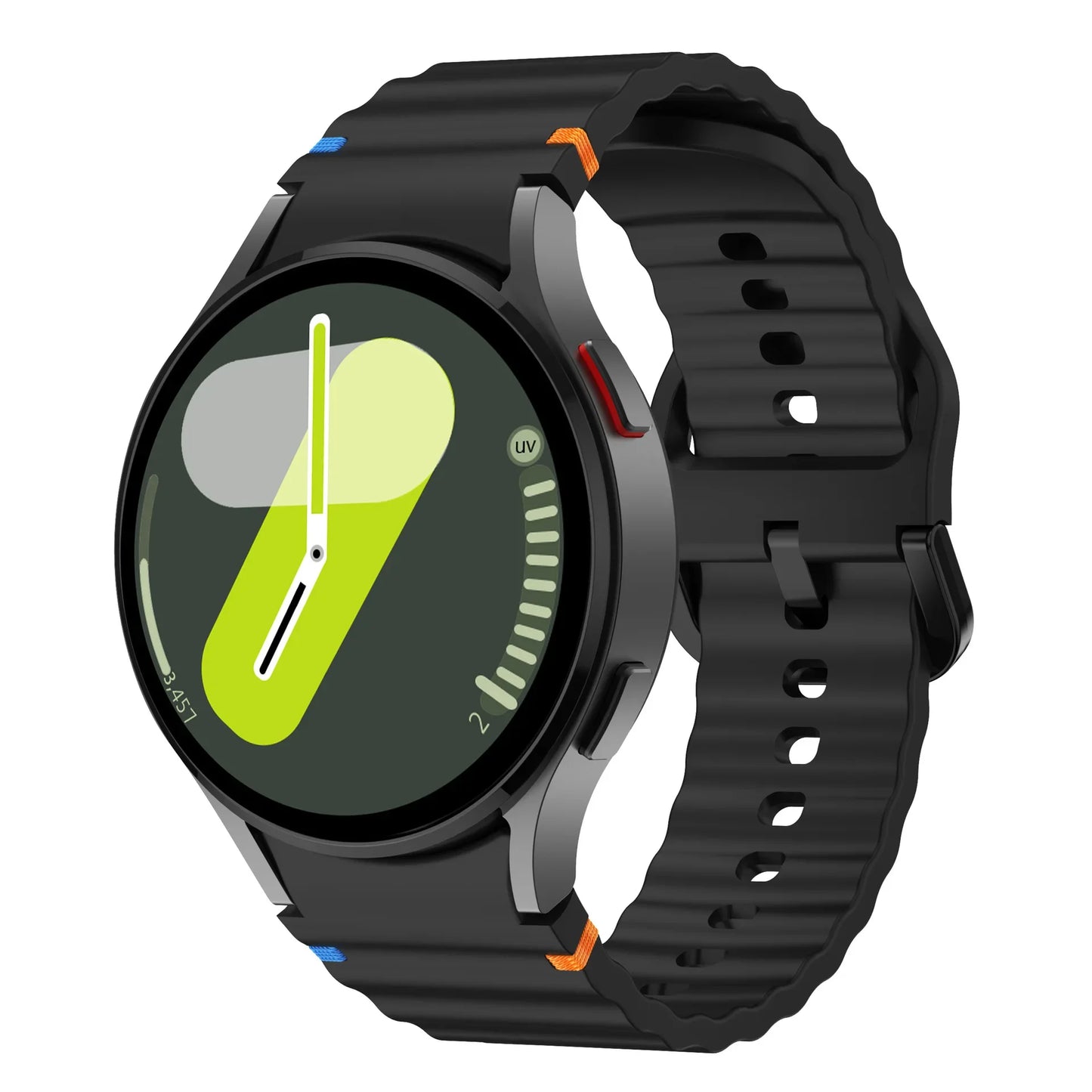 Original Band for Samsung Galaxy watch 7/FE/5 Pro/6/4 classic 44mm 40mm Silicone sport belt bracelet correa Galaxy watch 7 Strap