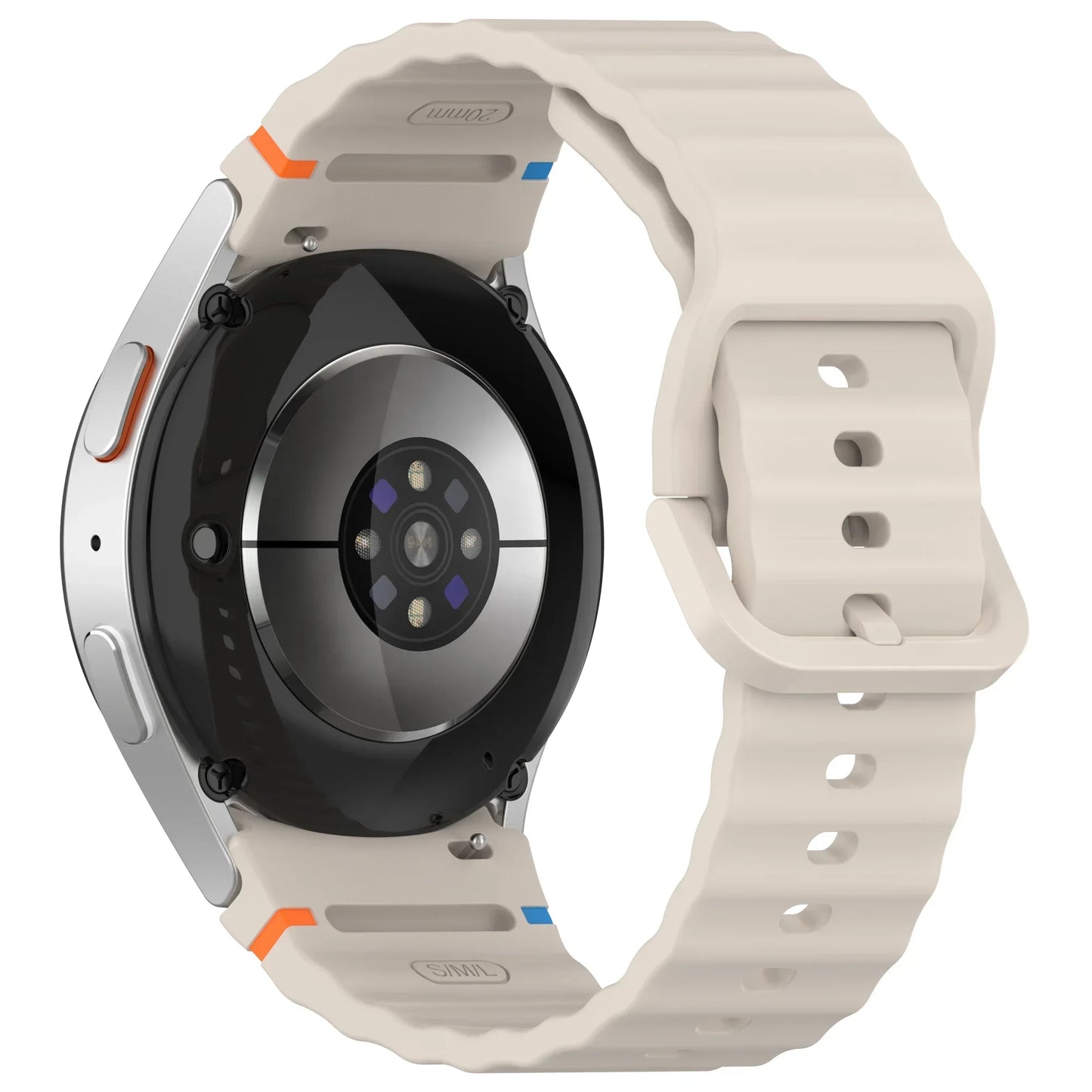 Original Band for Samsung Galaxy watch 7/FE/5 Pro/6/4 classic 44mm 40mm Silicone sport belt bracelet correa Galaxy watch 7 Strap